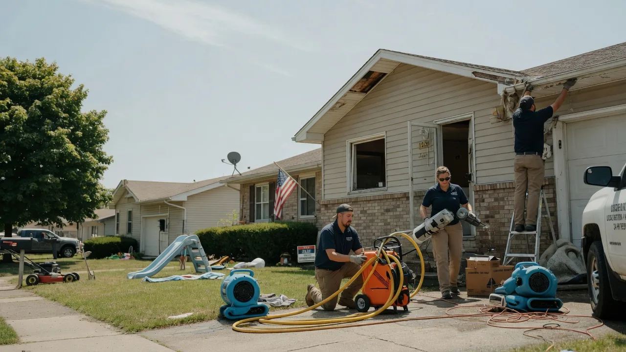 Water Damage Restoration in Carman, IL near me